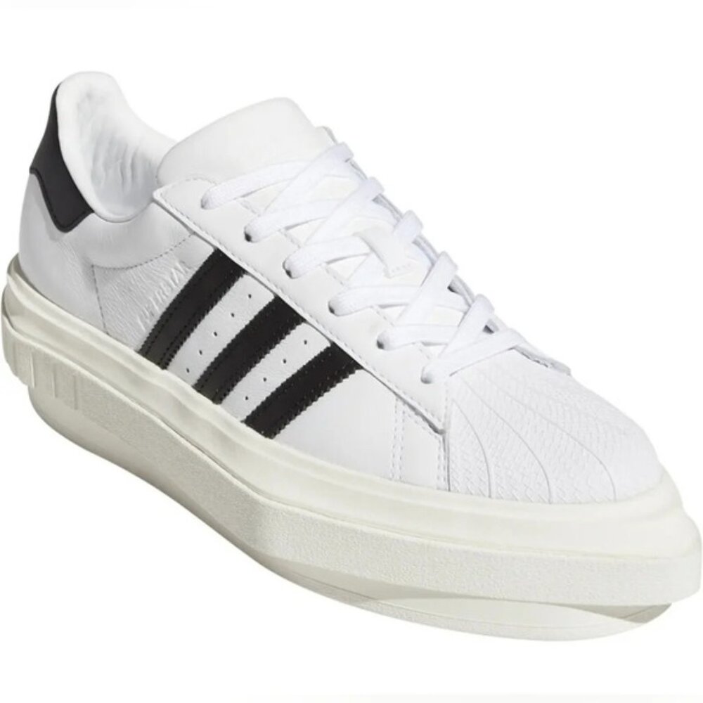 Adidas  Beyonce Superstar Platform Sneaker Size 95 M  White